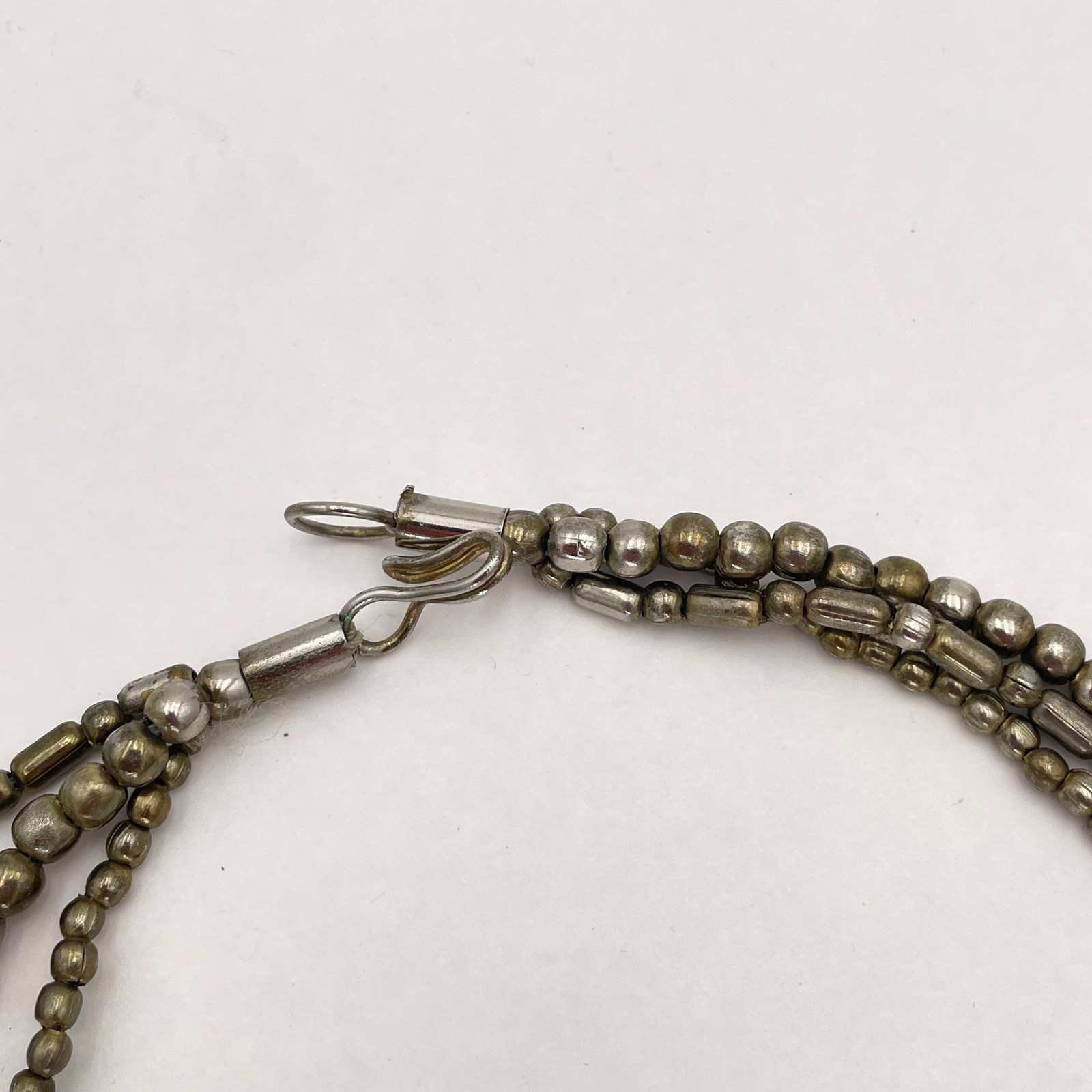 Boho Statement Beaded Layered Charm Necklace Gold… - image 7