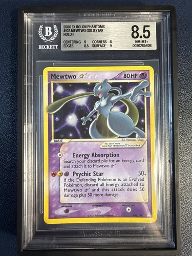Mewtwo ★ graded BGS 8.5 for sale on eBay