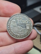 #159-322~ Cassis 20 Euro Piefort ! Argent Euro Temporaire Des