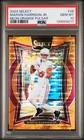 2024 PANINI SELECT NEON ORANGE PULSAR #28 MARVIN HARRISON JR. ROOKIE 4/7 PSA 10