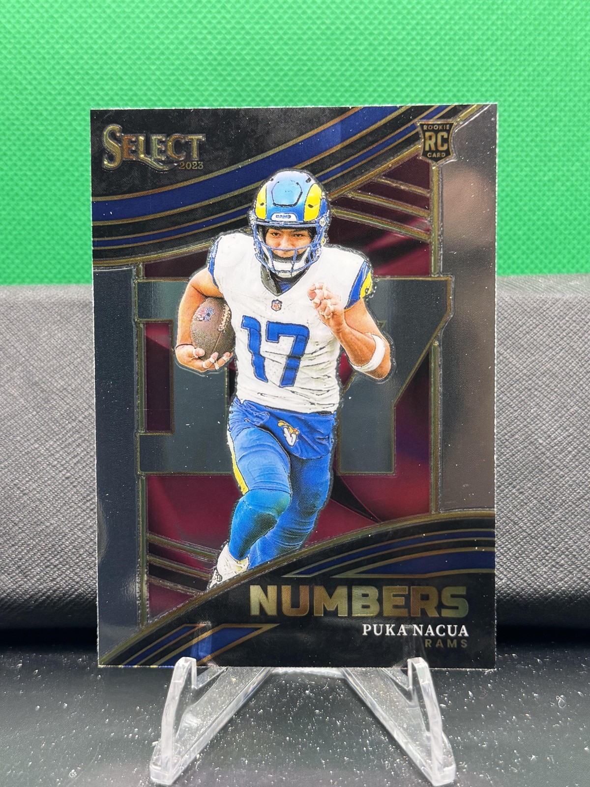 Puka Nacua #NMB-PNA Numbers 2023 Panini Select