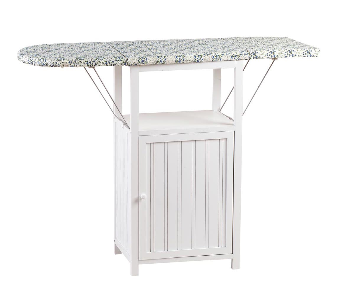 OakRidge Deluxe Ironing Board with Built-in Storage Cabinet-image