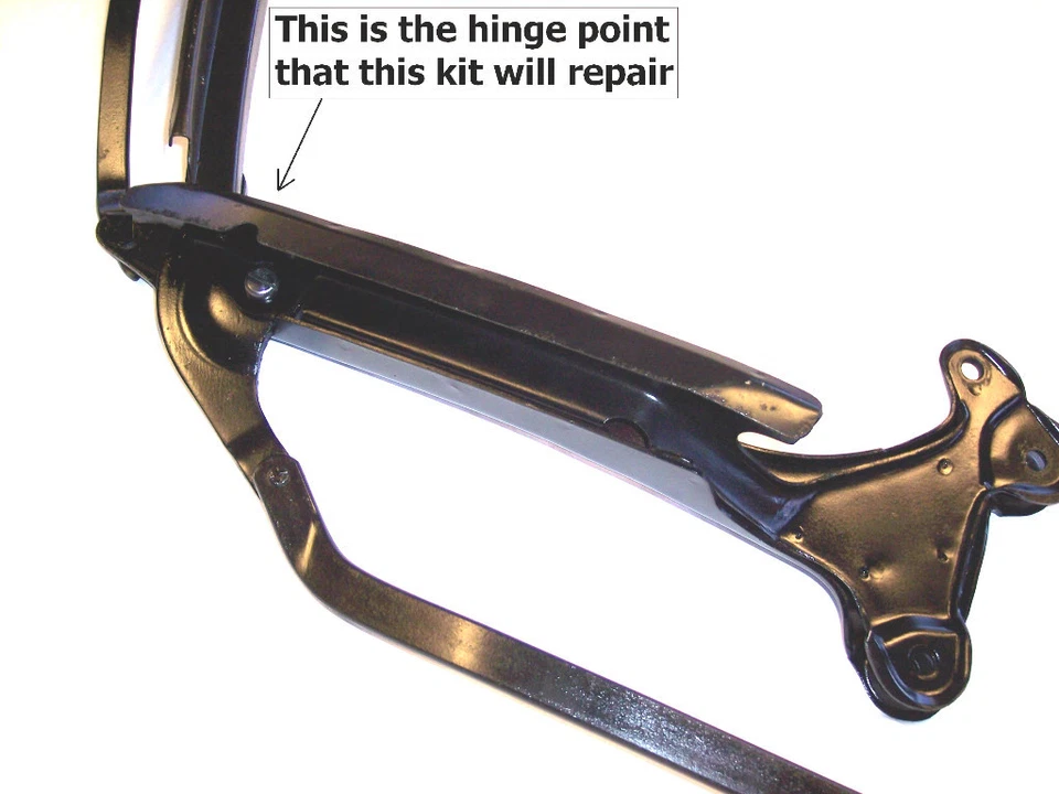 Pontiac LeMans 1968-1972, Tempest, GTO convertible cuadro superior buje kit de reconstrucción Foto 2 de 3