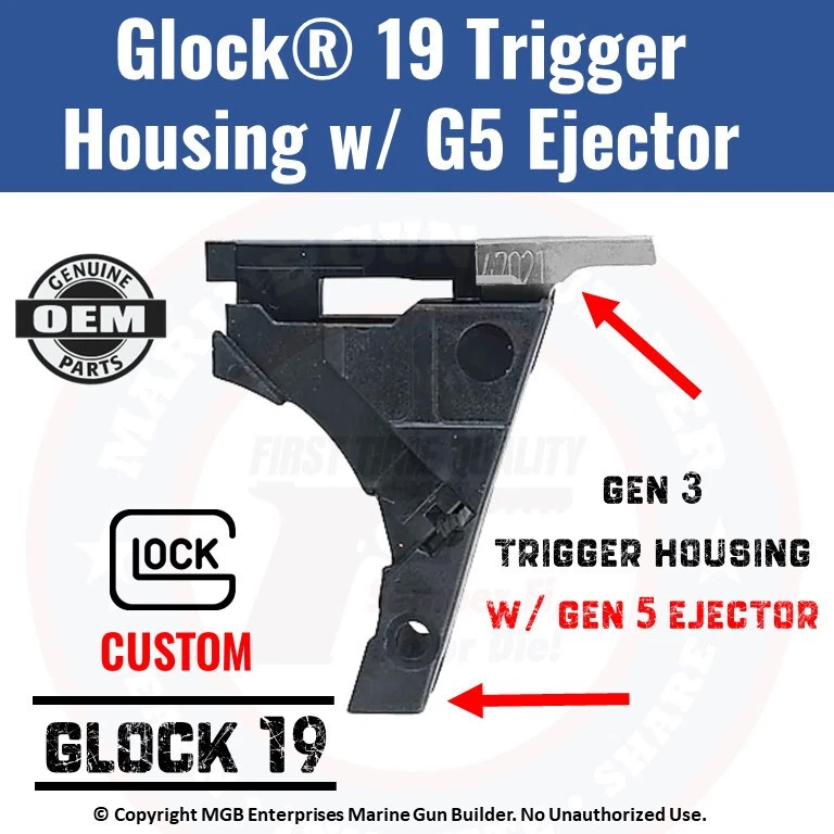 Kit de piezas inferiores Glock 19 Gen 3 OEM G19 LPK Armorer G5 actualización personalizada completa Foto 2 de 4
