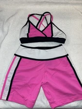 LA Designs Dancewear 2 Piece Dance Outfit Convention Wear Size: Child XL