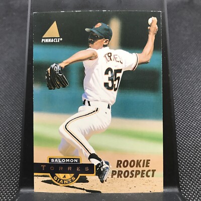 1994 PINNACLE # 261 -  SALOMON TORRES  - ROOKIE PROSPECT GIANTS
