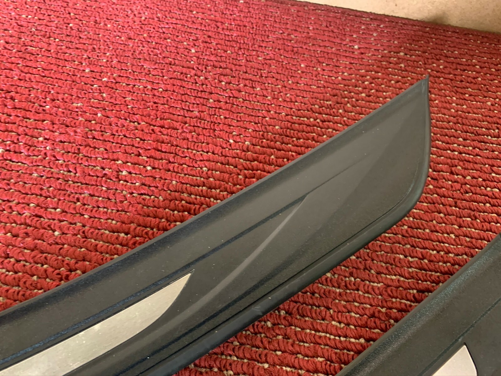 BMW 20112016 F10 REAR LEFT AND RIGHT INNER DOOR TRIM MOLDING SILL SET