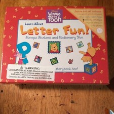 Sealed Winnie The Pooh Learn About Letter Fun Boxed Stationery Activity Set