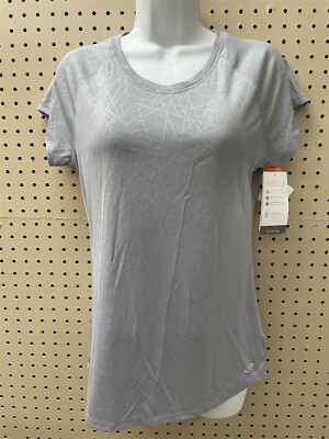 106X03 Champion S9194 Women's High Performance Duo Dry Max Active Tee MD Grey