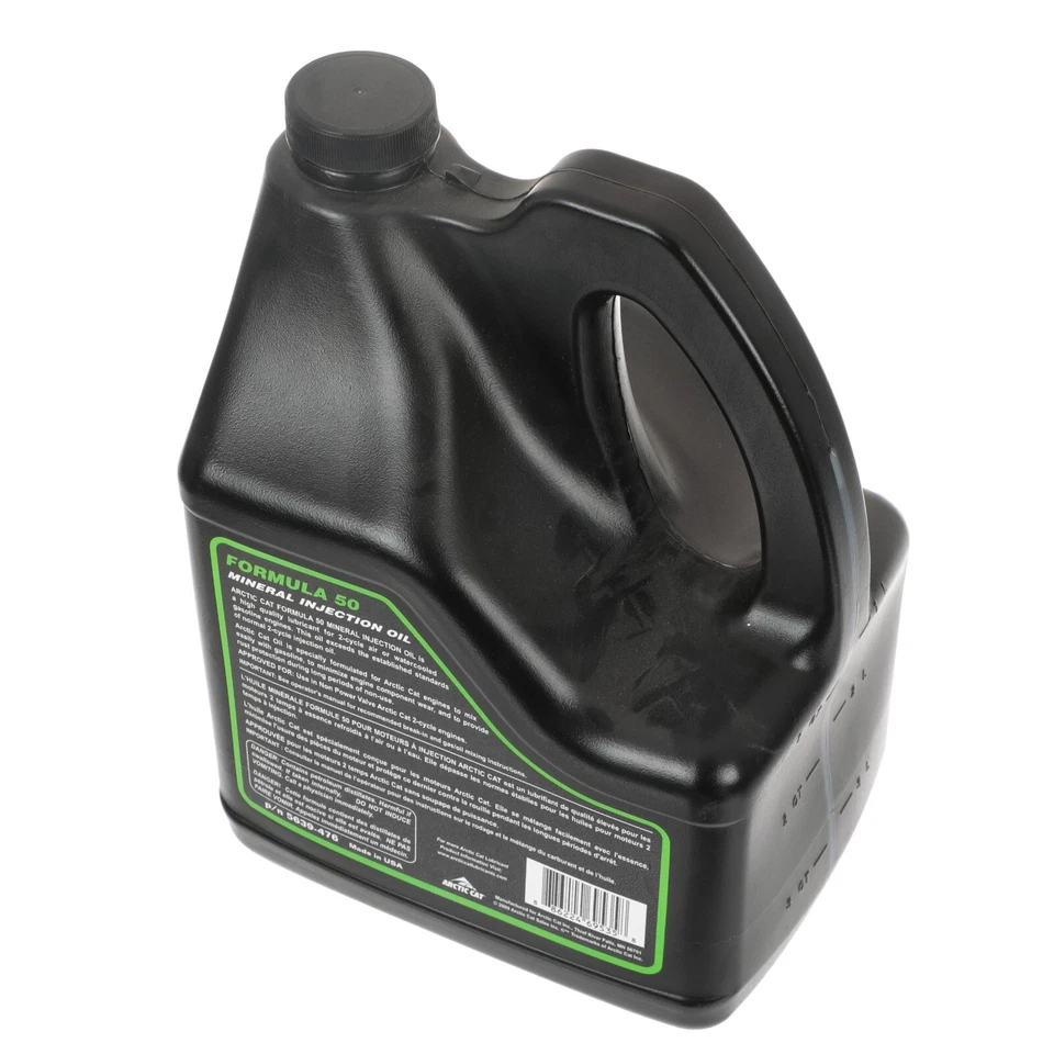 ARCTIC CAT FORMULA 50:1 MINERAL INJECTION OIL 2-CYCLE 1 GALLON OEM NEW 5639-476 Foto 4 de 4