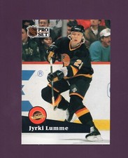 1991 Pro Set Jyrki Lumme #240 French Set - Vancouver Canucks