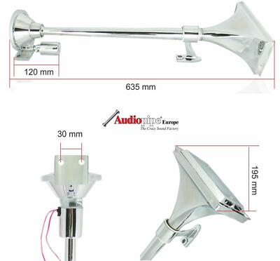 Auto Air Horn Fanfare Train Horn db Hupe Signalhorn 12V super laut