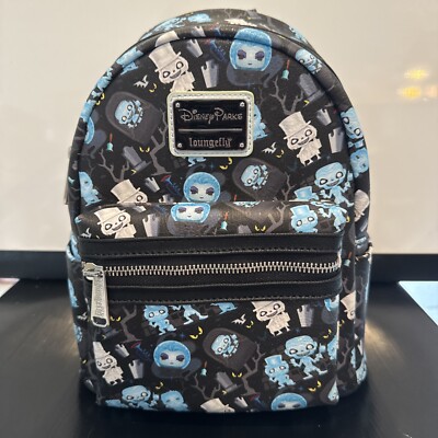Brand New Disney Parks Loungefly Haunted Mansion Madame Backpack