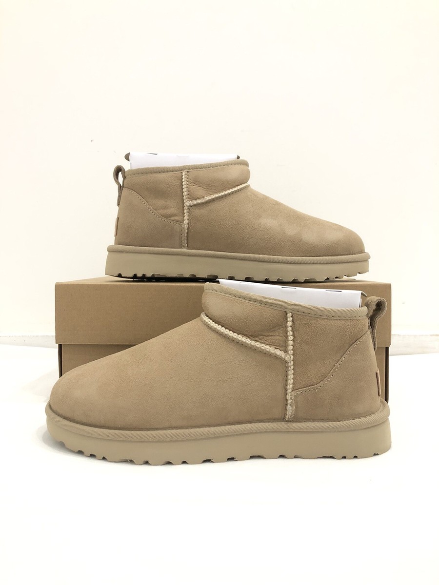 Aw Lab Ugg Mini Beige Chiaro Ugg Classic Ultra Mini Sand Boot UK6