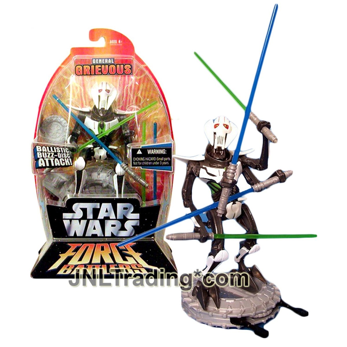 Year 2005 Star Wars Force Battlers 7 Inch Figure - GENERAL