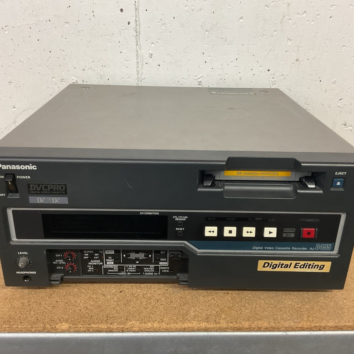 Panasonic AJ-D455 DVC-PROデッキ Panasonic AJ-D455 DVC-PROデッキ