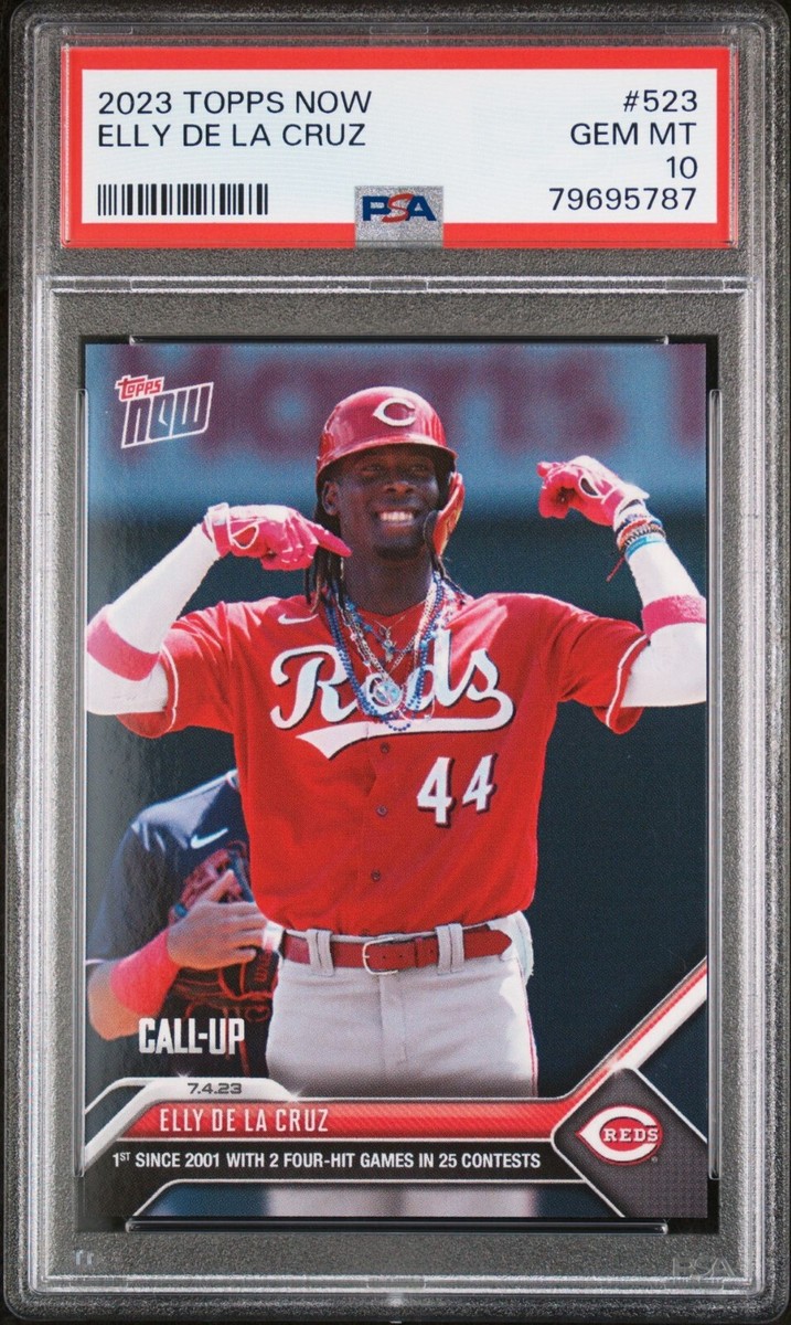 ELLY DE LA CRUZ ボブルヘッド Elly De La Cruz Cincinnati Reds First Career Home Run Bighead