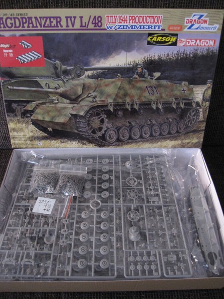 Jagdpanzer Iv L/48 Juli 1944 Mit Zimmerit Von Dragon Im MaßStab 1:35 *Neu*-image