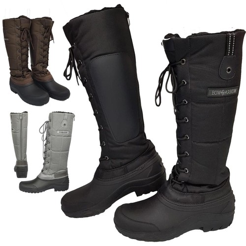 Ladies Horse Riding Boots Winter Snow 