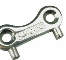 Sea Dog 351399-1 316 Stainless Steel Deck Plate Fill Key