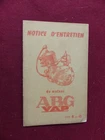 maintenance manual: ABG VAP engine type B or G / from 1955 / in COPY