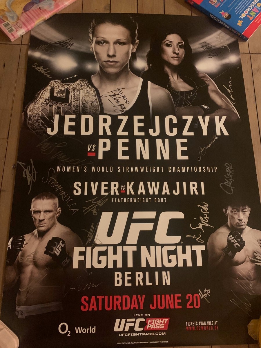 Poster Ufc 256 Results Tonight UFC FN Berlin Joanna Jedrezejczyk