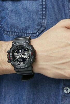 Casio G-Shock GA-400-1B Magnetic Resistant Standard Analog Digital
