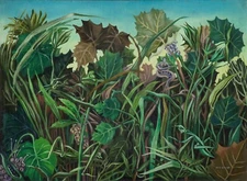 Max Ernst Surrealism Art Poster or Canvas Print "Jardin, peuplé de chimères"