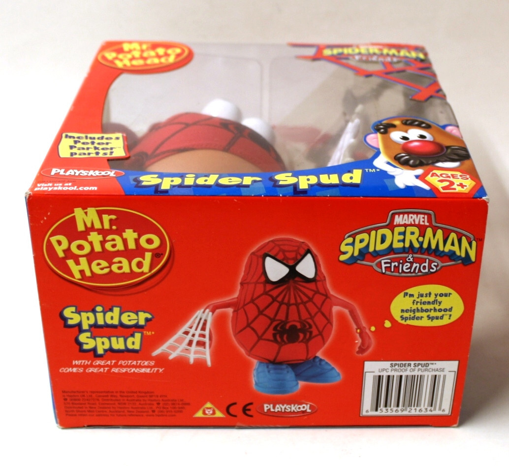 Mr. Potato Head Spider Spud Marvel Spider-Man & Friends 2006 | eBay