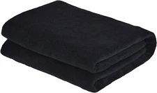 Extra Large Oversized Bath Towels, 100% Cotton Turkish Towels, 40x80 inch, Black
