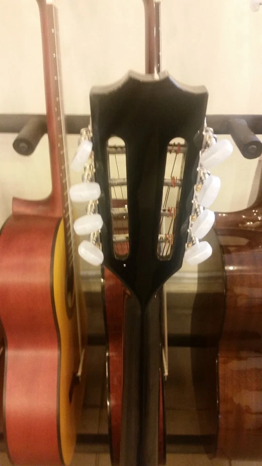 Octave mandolin+EQ electro, short scale Irish Bouzouki, Hora Romania, solid wood - Image 4 of 4