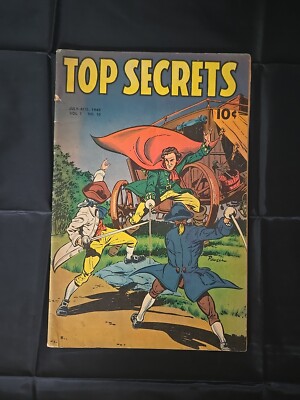 Top Secrets #10 (Street AND Smith July-August 1949)