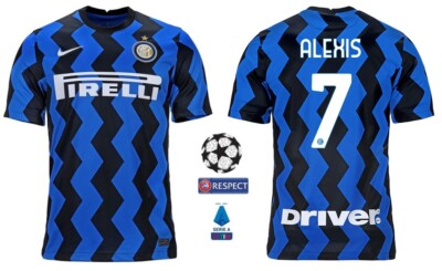 Trikot Nike Inter Mailand 2020-2021 Home - Alexis 7 I Sanchez Champions League 