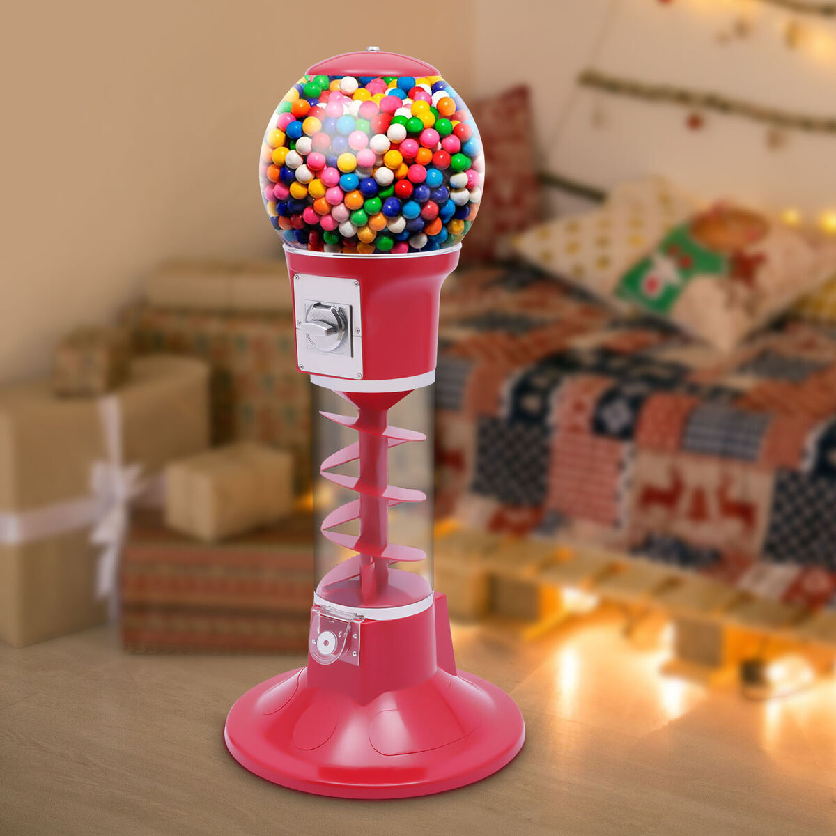 Spin & Drop Spiral Gumball Machine | Gumball Vending Machine