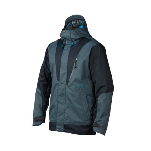 OAKLEY BANFIELD Jacket Breathable Waterproof Mens S SM RECCO SNOWBOARD SKI BLUE - 第 1/9 張圖片