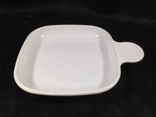 Corning Ware Grab It Bowl Snack Sandwich Plate P-185-B White