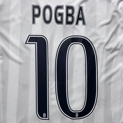 Paul Pogba #10 Juventus 15-16 Home Jersey adidas BNWT Size S From