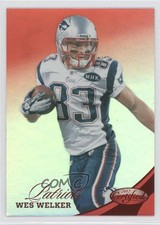 2012 Certified Mirror Red 168/250 Wes Welker #5 0j6