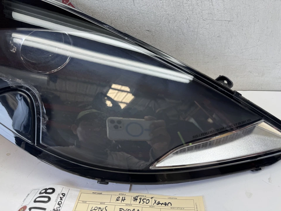 FARO XENÓN PASAJERO DERECHO LOTUS EVORA OEM AY82108 Foto 2 de 4