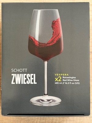 Schott Zwiesel Vespera Rotweingläser 2x 485 ml - Neu in OVP