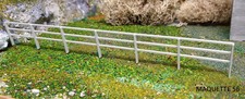 1/43 lot 5 rambardes garde-corps balustrades grises clôtures décor  diorama