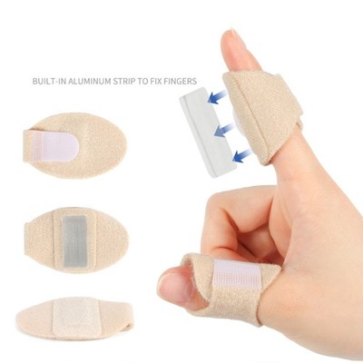 Multipurpose Finger Joint Protector With Sweat Wicking Polyester Fiber Material