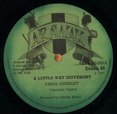 Errol Dunkley - A Little Way Different, 12'', (Vinyl)