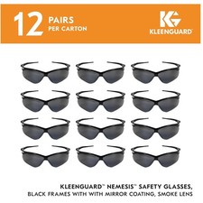 Stylish Smoke Lens Safety Eyewear - Construction, Shooting