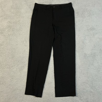 パンツ 1997SS ISSEY MIYAKE MEN wide wool slacks Issey Miyake Pants Mens Size 5 Black Wool Dress Trousers Vintage