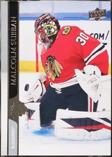 2020-21 Upper Deck #296 Malcolm Subban Hockey EX