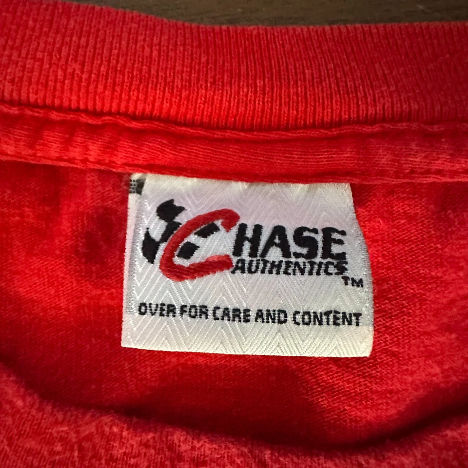 Camiseta de colección Chase para hombre XL roja novato del año Evernham Kasey Kahne NASCAR Foto 4 de 4