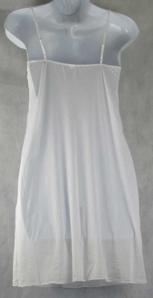 Женская ночная рубашка Wacoal с вышитой сеткой по бокам мягкая сорочка, белая, маленькая - Изображение 3 из 4