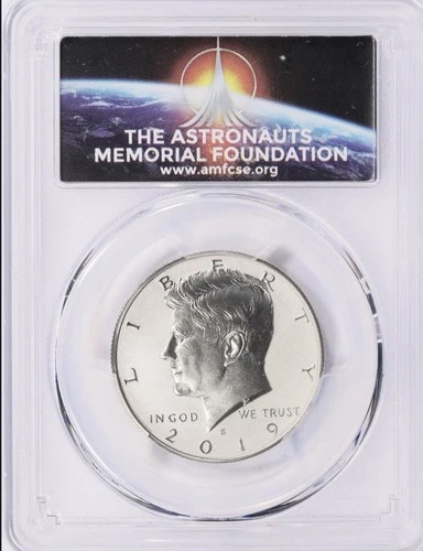 2019 S Kennedy 50C Half Dollar PF 69 Enhanced REV PF | Early Release | Apollo 11