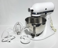 White KitchenAid KSM90 300W Ultra Power Stand Mixer for sale